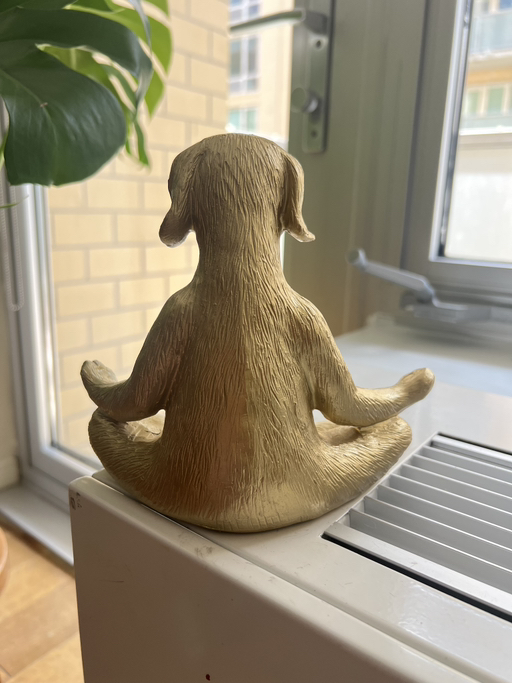 Meditating Dog Figurine - Photo 2 view in Queens, NY