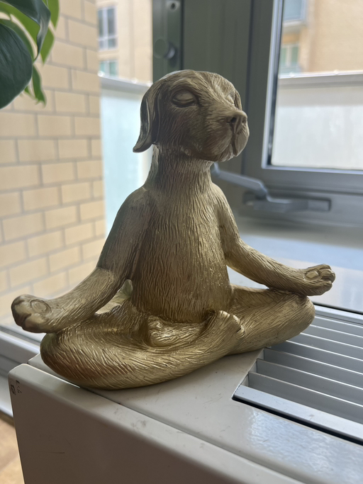 Meditating Dog Figurine - Photo 3 view in Queens, NY