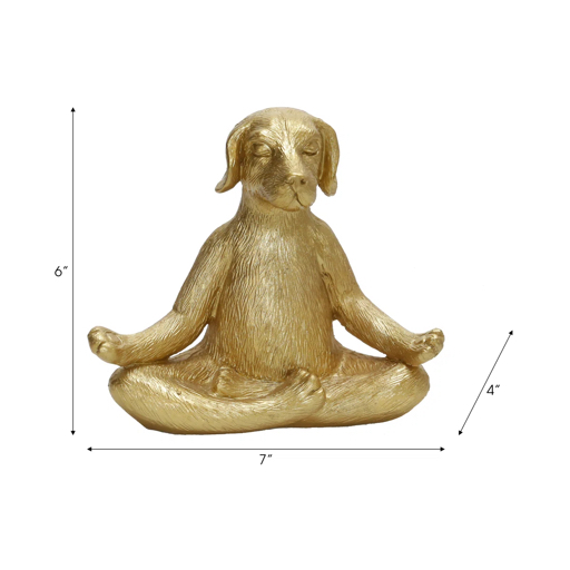 Meditating Dog Figurine - Photo 4 view in Queens, NY