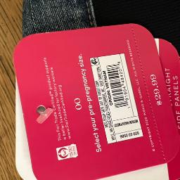 Vintage Stretch Straight Maternity Jeans – NWT (XS) - Photo 7 view in Queens, NY
