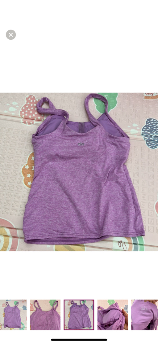 alo sport bra tank top - Photo 3 view in Manhattan, NY