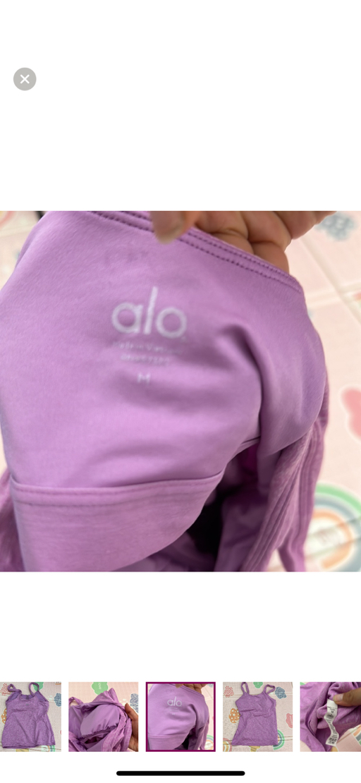 alo sport bra tank top - Photo 4 view in Manhattan, NY