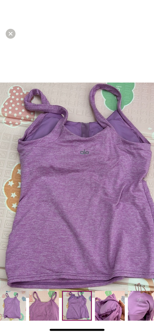 alo sport bra tank top - Photo 5 view in Manhattan, NY