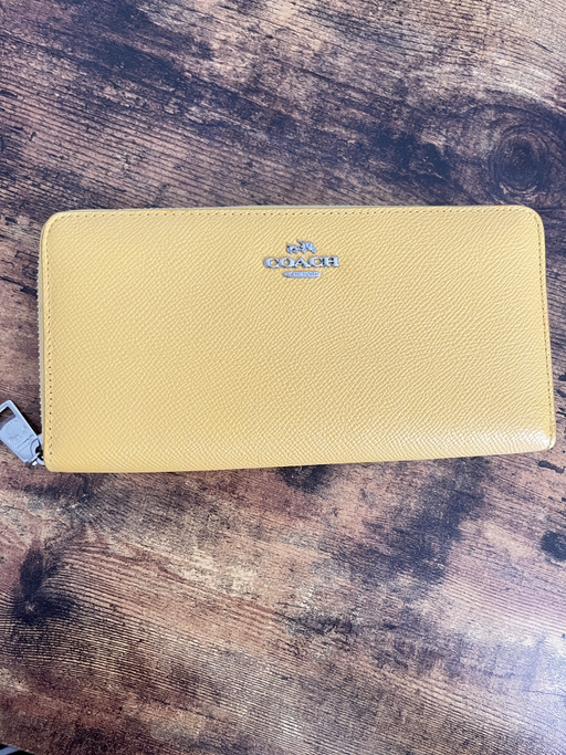 Coach Yellow Wallet