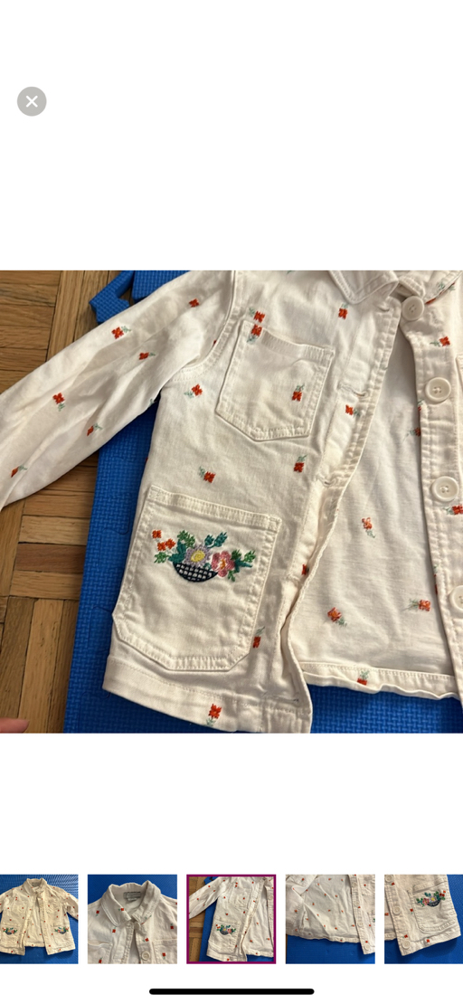 Stella McCartney white denim jacket - Photo 3 view in Manhattan, NY