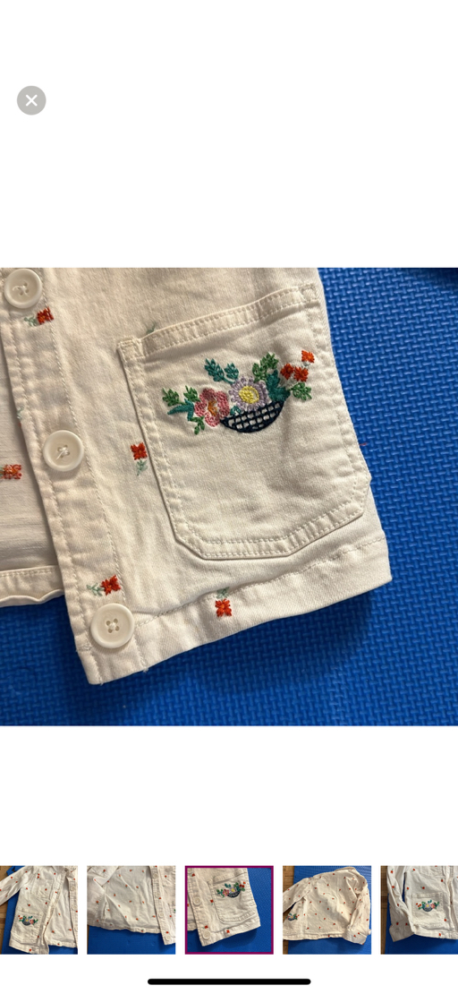 Stella McCartney white denim jacket - Photo 5 view in Manhattan, NY