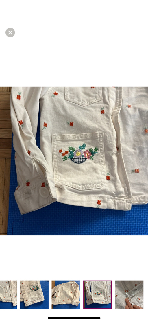 Stella McCartney white denim jacket - Photo 7 view in Manhattan, NY