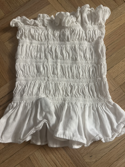 frill tube top