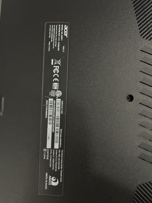 Acer Gaming Laptop – Intel Core i7 | Perfect Condition | Purchased in 2023 - Photo 3 view in Hudson County, NJ
