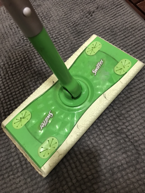 Used Swiffer Sweeper Broom Floor Cleaner