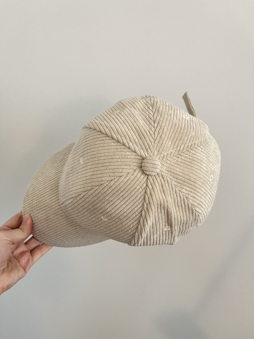 Beige Corduroy Cap - Photo 2 view in Hudson County, NJ
