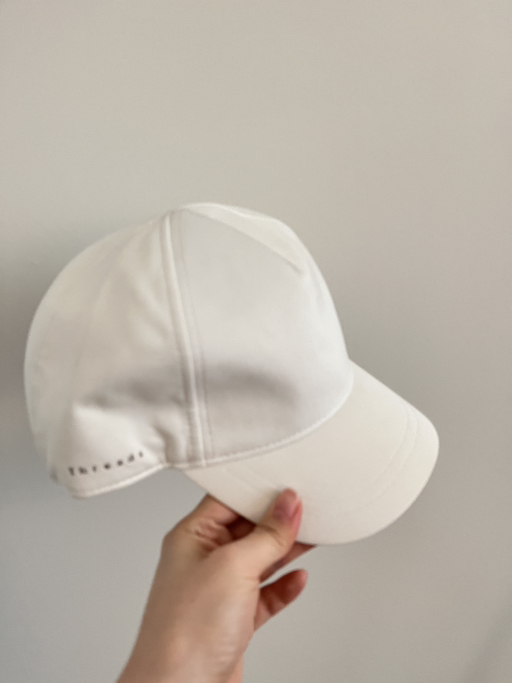 Matte White Cotton Cap