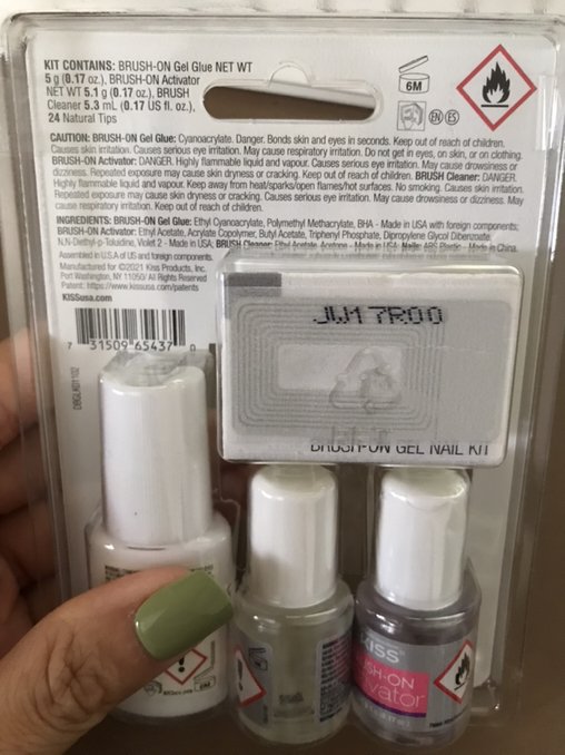 Nail Kits By Kiss Brush On Gel - Photo 2 view in Queens, NY