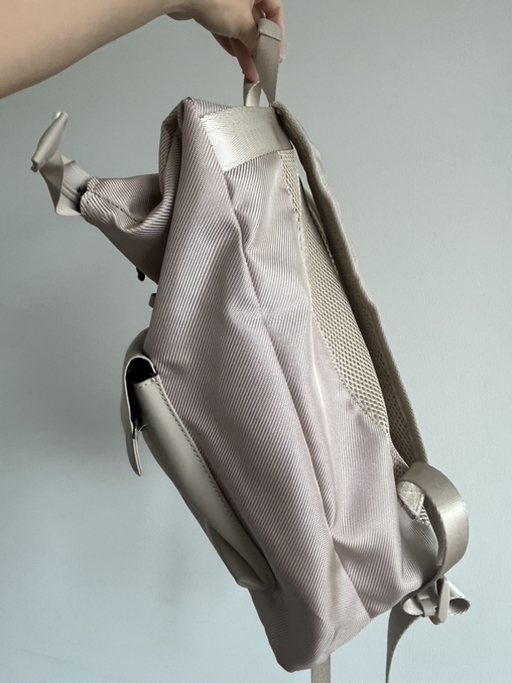 Beige Roll-Top Backpack - Photo 2 view in Manhattan, NY