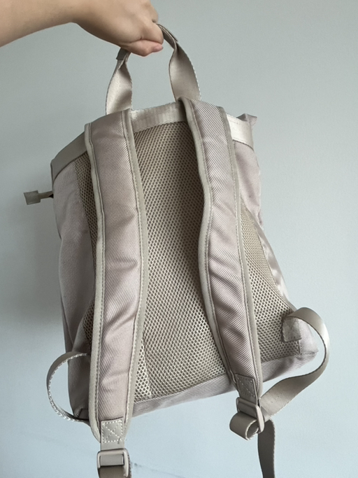 Beige Roll-Top Backpack - Photo 3 view in Manhattan, NY