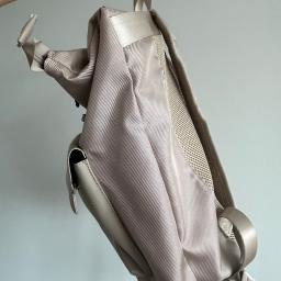 Beige Roll-Top Backpack - Photo 2 view in Manhattan, NY