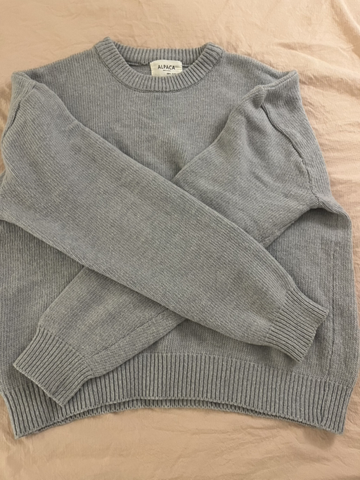 Sky blue sweater