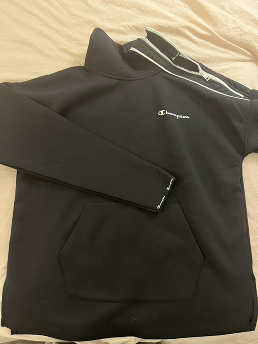 Champion Half-Zip Black Sweatshirt