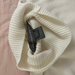 Striped White Turtleneck Sweater - Photo 3 view in Hudson County, NJ