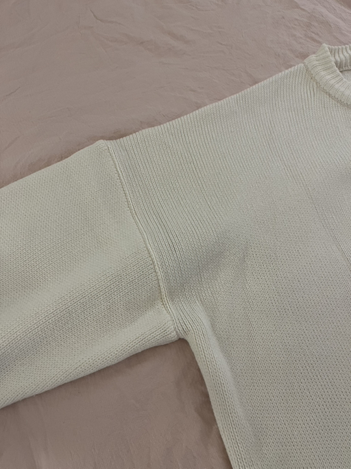Cream Cardigan with Black Buttons - Photo 3 view in Hudson County, NJ