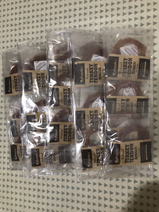 AFRESCHI and IPAW - TURKEY TENDON FOR DOGS (SMALL RING) - Photo 3 view in Queens, NY