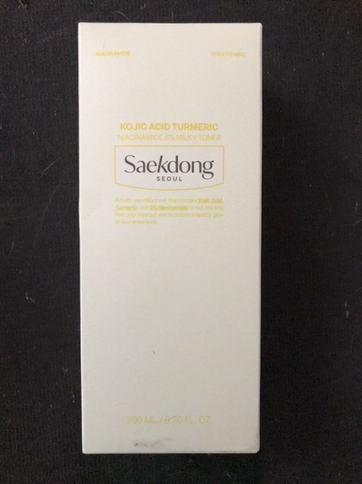  Milky Toner with Kojic Acid and Turmeric