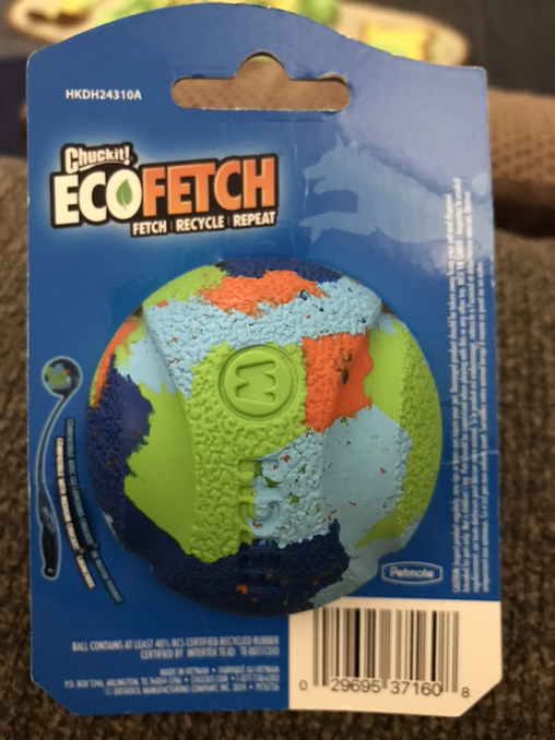 Limited Edition EcoFetch Ball Dog Toy - Photo 2 view in Queens, NY