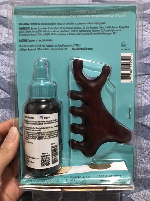 Multivitamin Oil and Gua Sha, 2.5 fl. oz. - Black Castor - Photo 3 view in Queens, NY