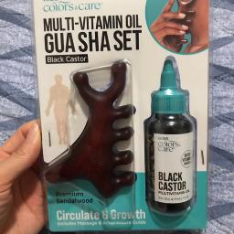 Multivitamin Oil and Gua Sha, 2.5 fl. oz. - Black Castor
