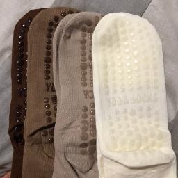 4 Pairs Pilates Socks with Grips - Photo 2 view in Queens, NY