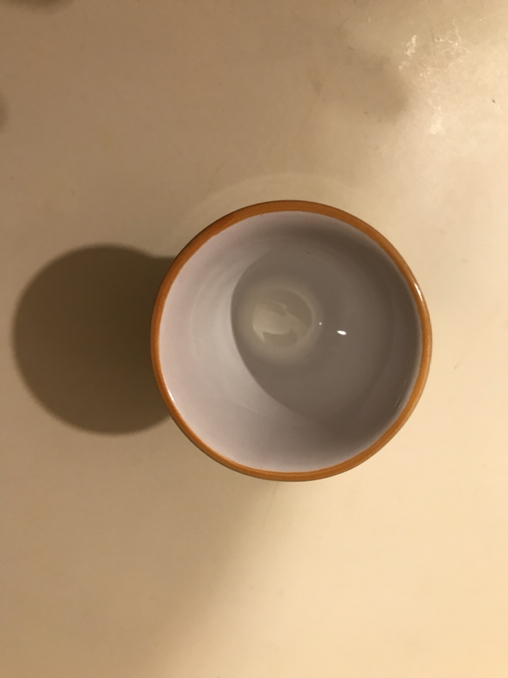 Pallini Lemoncello Hand Painted Ceramic Shot Glass Deruta Italy  - Photo 3 view in Queens, NY