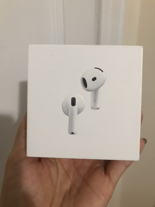 Apple - AirPods 4 with Active Noise Cancellation - White