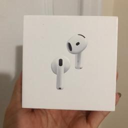 Apple - AirPods 4 with Active Noise Cancellation - White