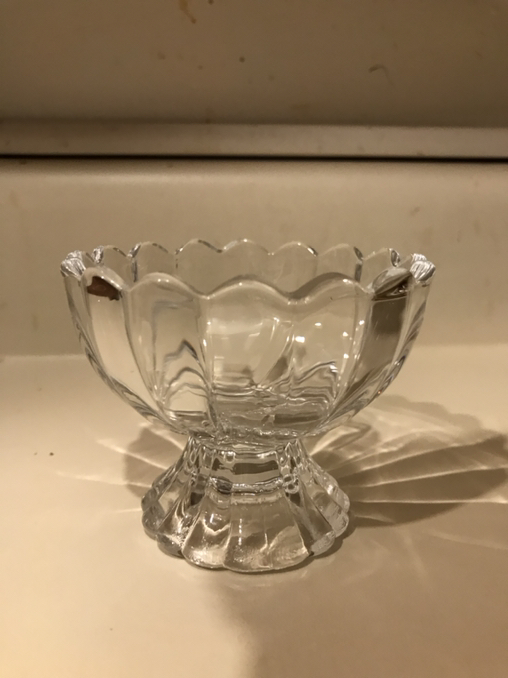 Crate and Barrel - Tulip Ice Cream Dish