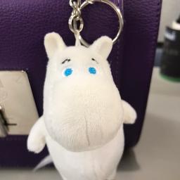 Rilakkuma Moomin Plush Keychain