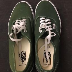 Vans Authentic Shoe Green - Photo 2 view in Queens, NY
