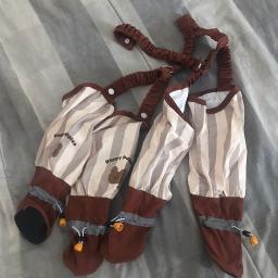 Anti Dust Pants with Shoes for Dogs
