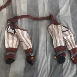 Anti Dust Pants with Shoes for Dogs - Photo 2 view in Queens, NY