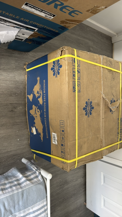 KINGHOME 15,000 BTU Window AC - Brand New, Never Used - Photo 8 view in Queens, NY
