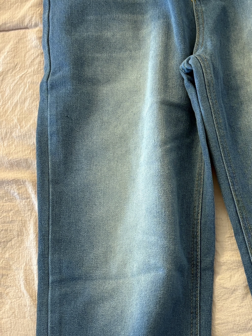     Faded Blue Wide Leg Jeans - Photo 2 view in Manhattan, NY