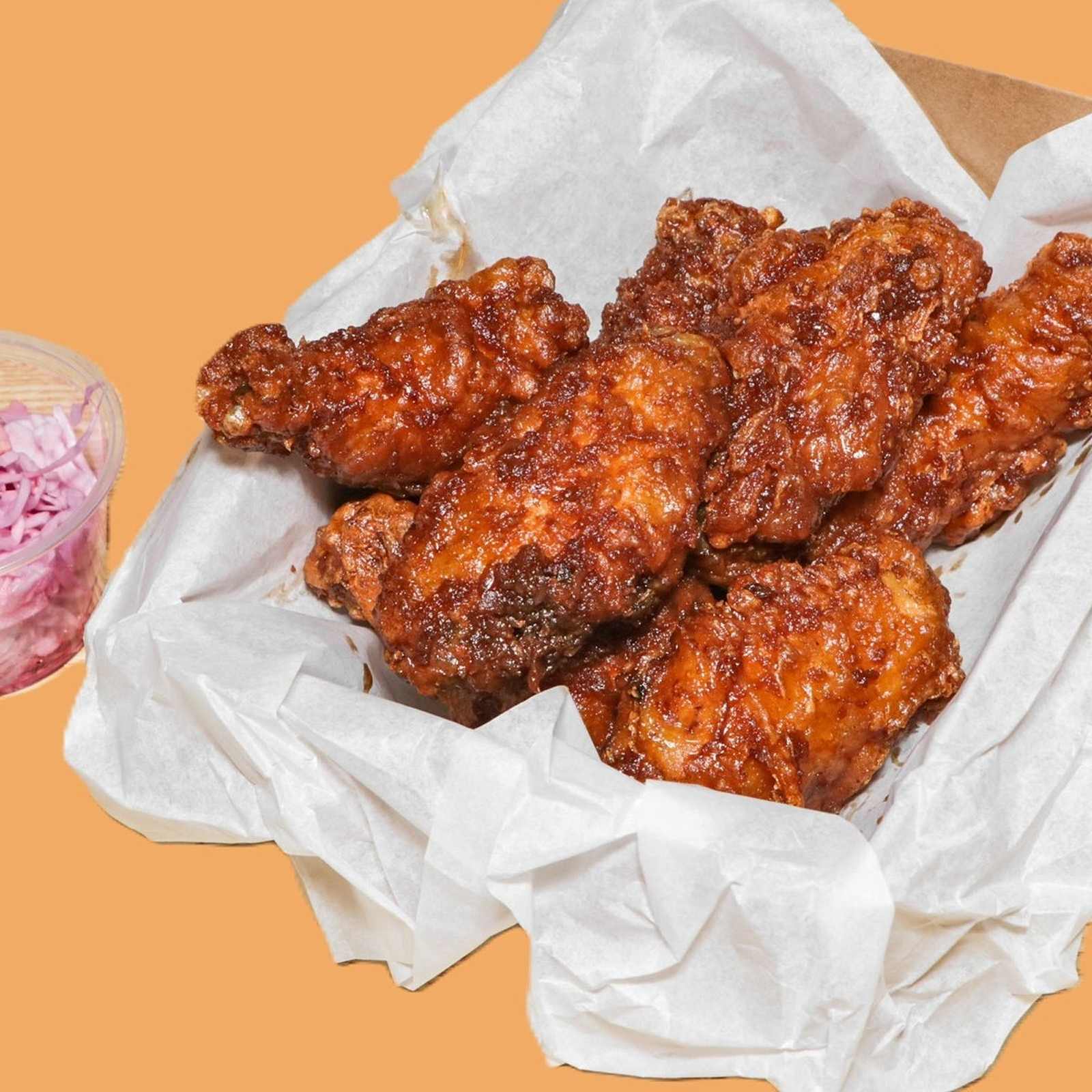 Soy Garlic Wings (7pcs)