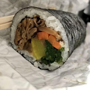 Mushroom Kimbap (버섯김밥)