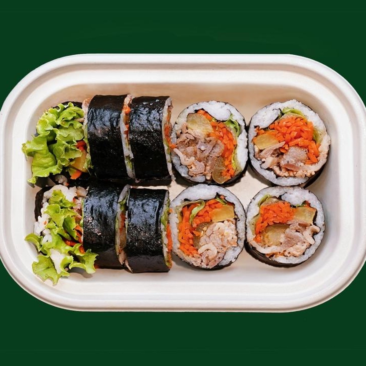 Grilled Pork Belly Kimbap