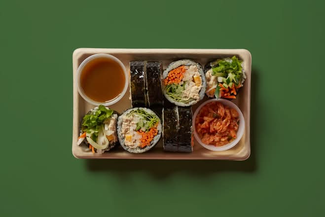 Tuna Salad + Cheddar Kimbap