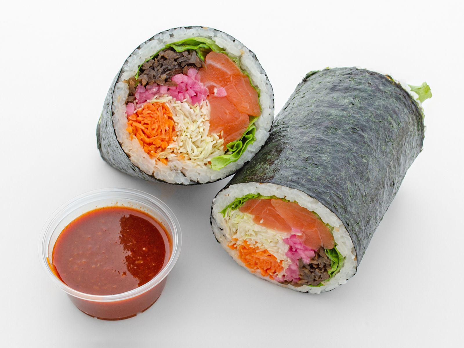 Salmon Kimbap (연어)