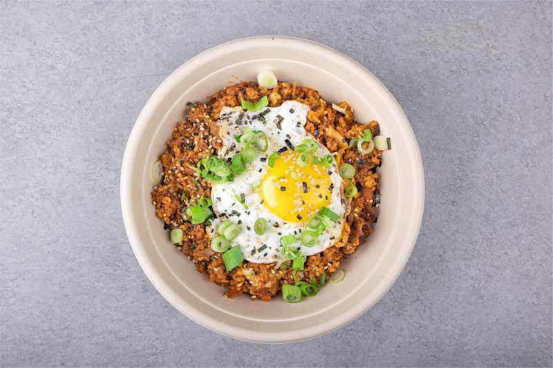 Spicy Kimchi Fried Rice