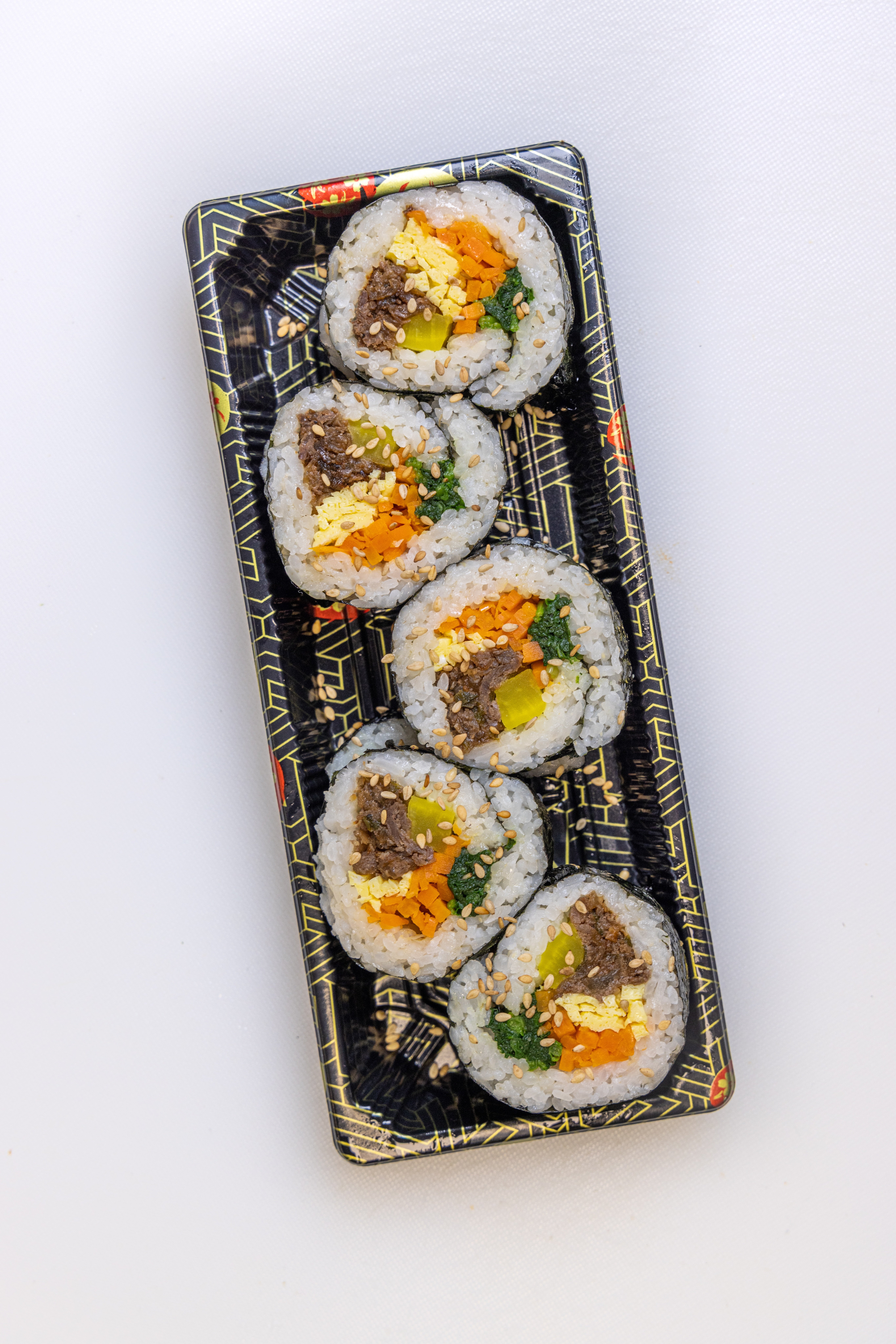 Traditional Gim-Bap (Korean Rolls) at KOBA Korean BBQ
