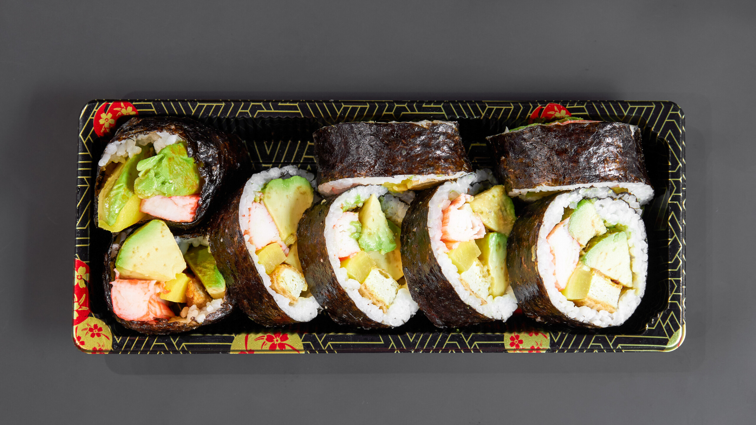 Avocado & Imitation Crab Kimbap
