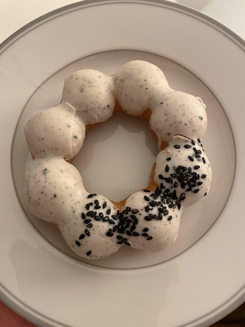 Black Sesame Donut