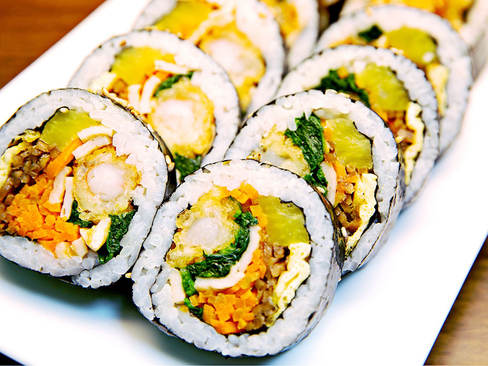 Shrimp Tempura Kimbap